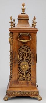 An English 18th century bracket clock marked Colin Salmon London.