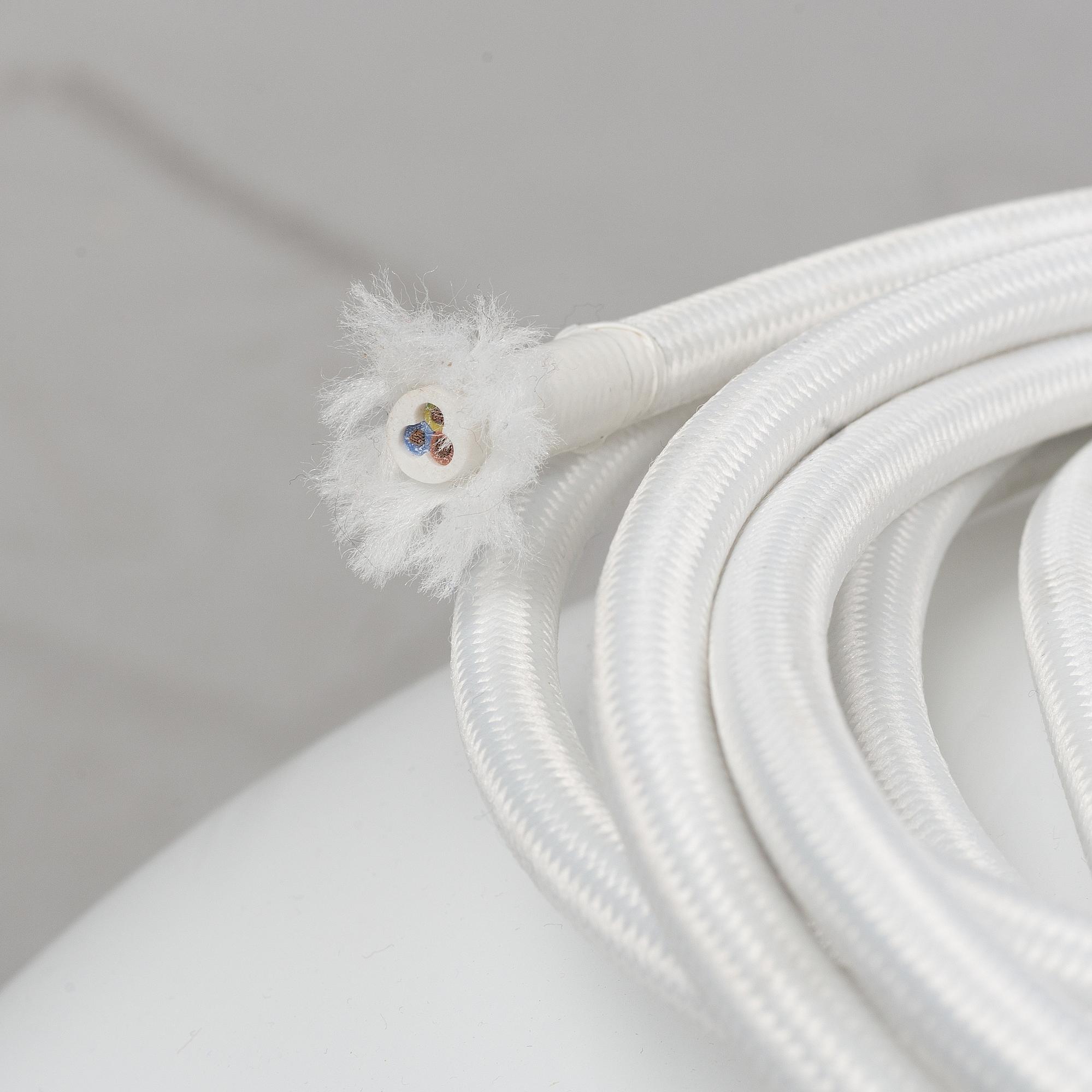 Wilhelm Lauritzen, a 'VL45 Radiohus Pendant' glass ceiling light, Louis Poulsen, Denmark.