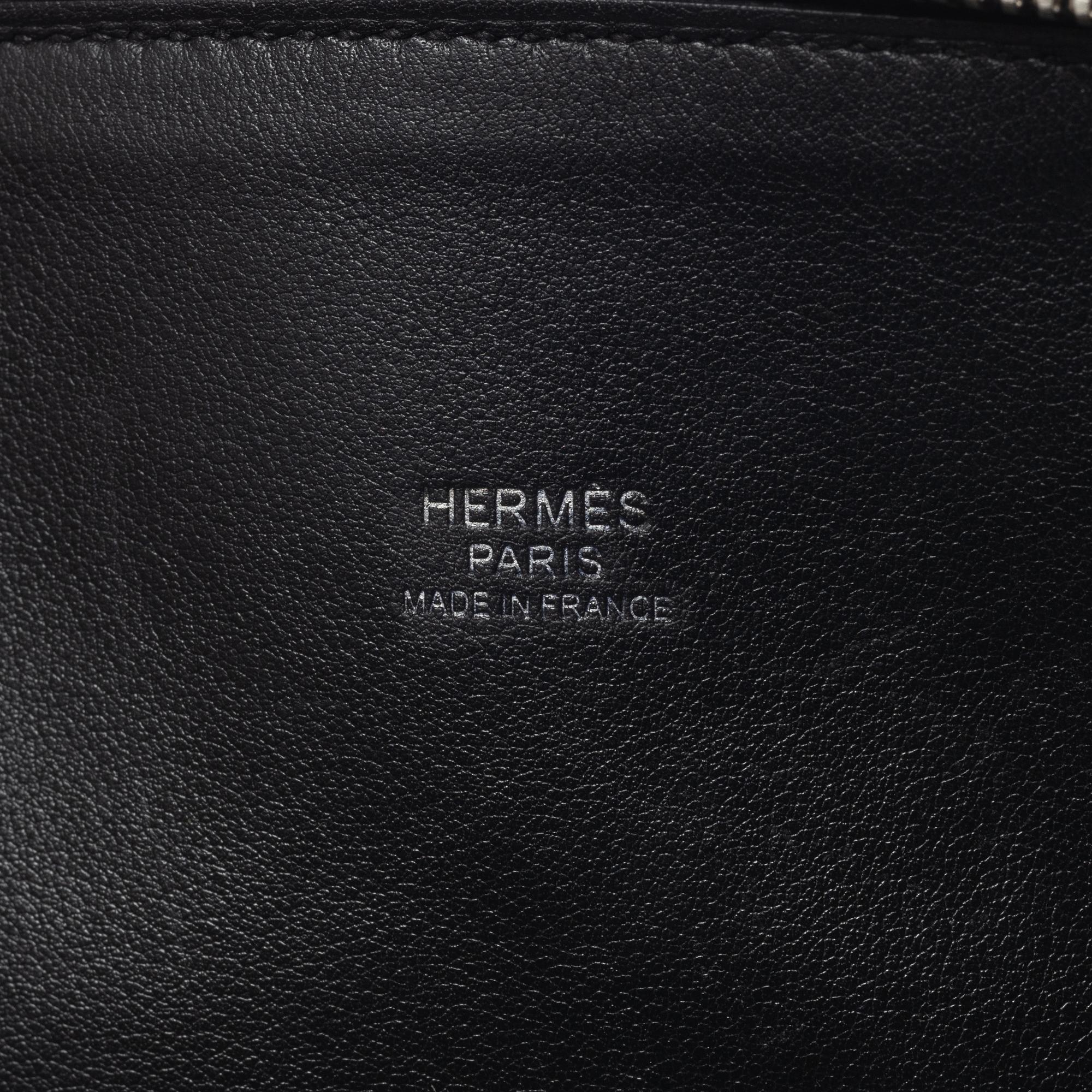 Hermès, A black togo leather bag, "Bolide 35", 2018.