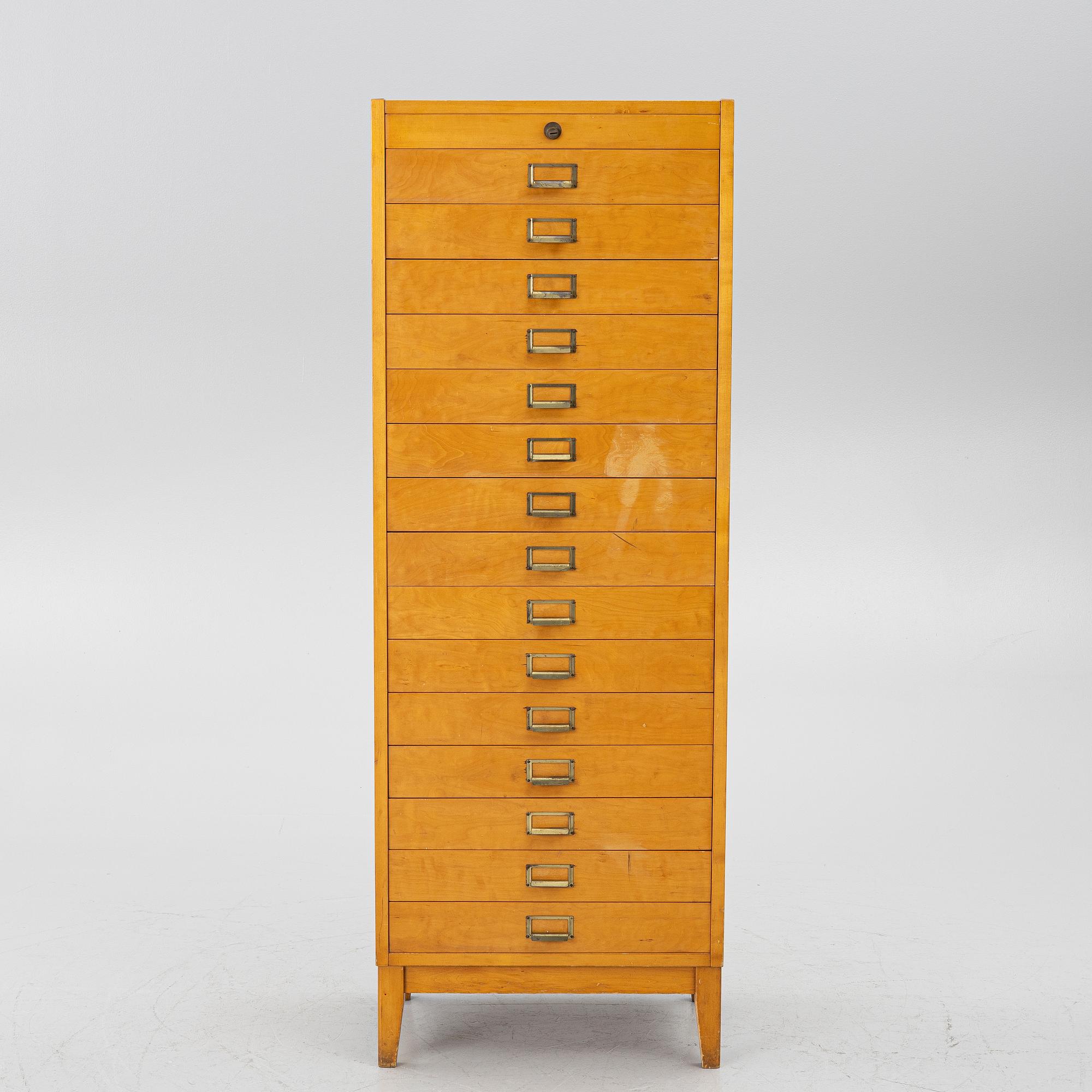 Archive bureau, Edsbyns Möbelfabrik, 1953.