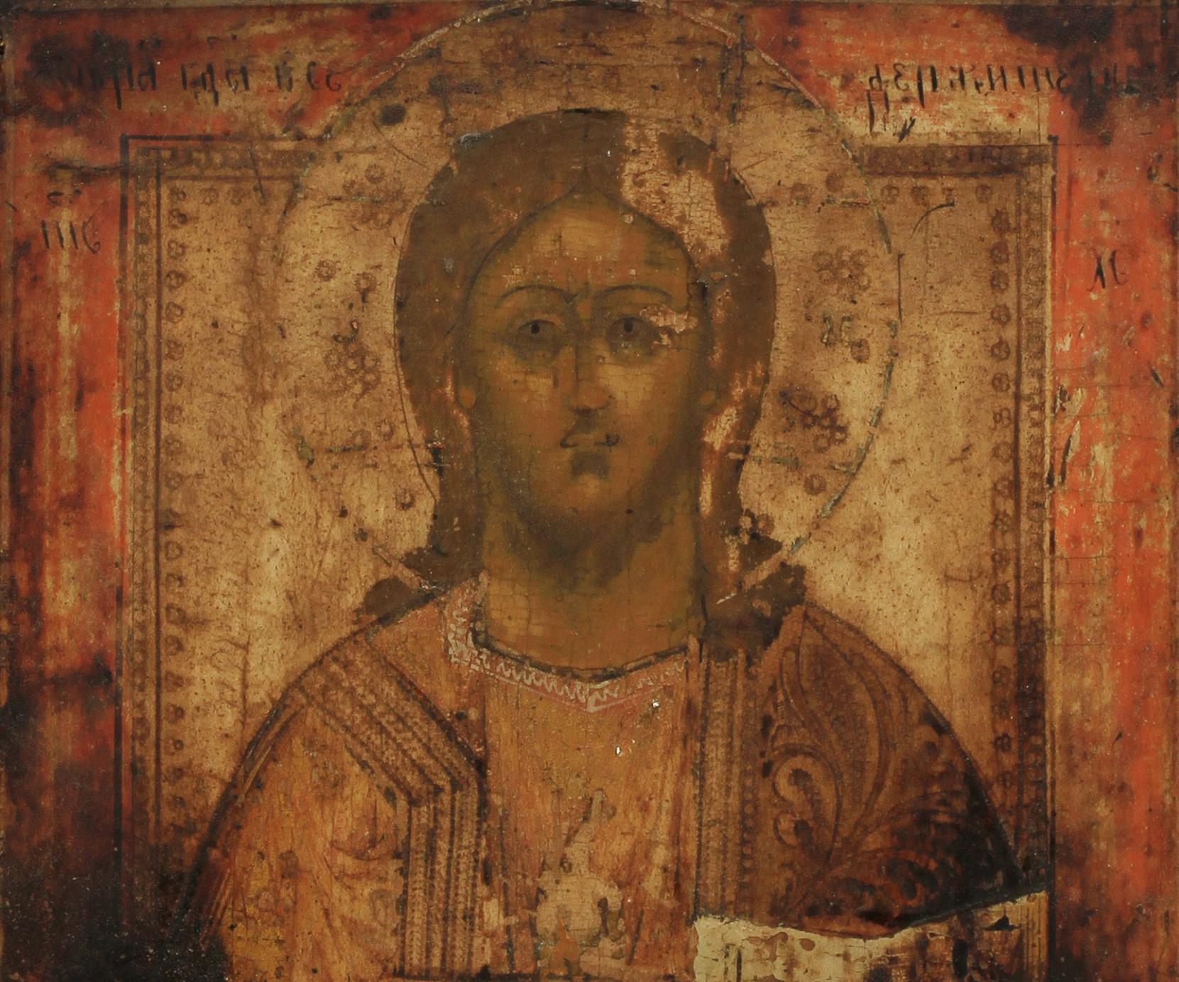 IKON, pannå, troligen Östeuropa och 1700/1800-tal.