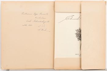 FOLDER, 18 offset prints, Bergendahls, Göteborg 1954.