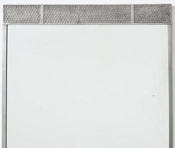 Firma Svenskt Tenn, a pewter framed mirror, Stockholm 1932.
