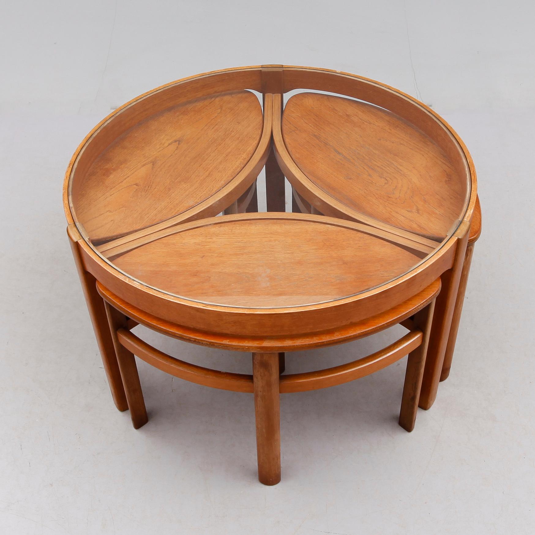 SOFFBORD, 4 delar, Nathan Furniture, England, 1900-talets andra hälft.