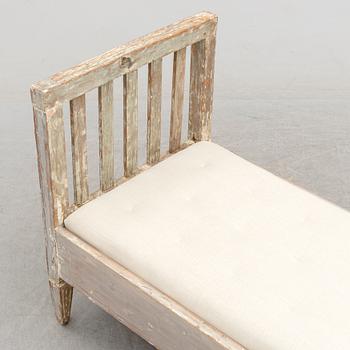 A gustavian sofa, ca 1800.