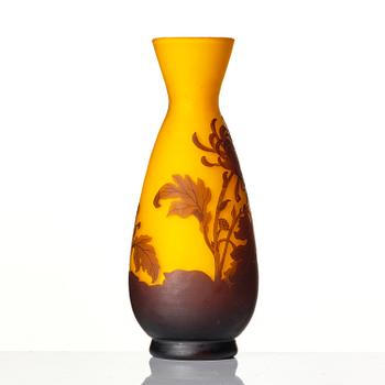 Axel Enoch Boman, unik vas, överfångsglas, Reijmyre, jugend, 1916, nr 457.