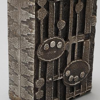 A "Steel art" vase, designed by Olav Joa for Polaris Fabrikker, model design and production started 1972.