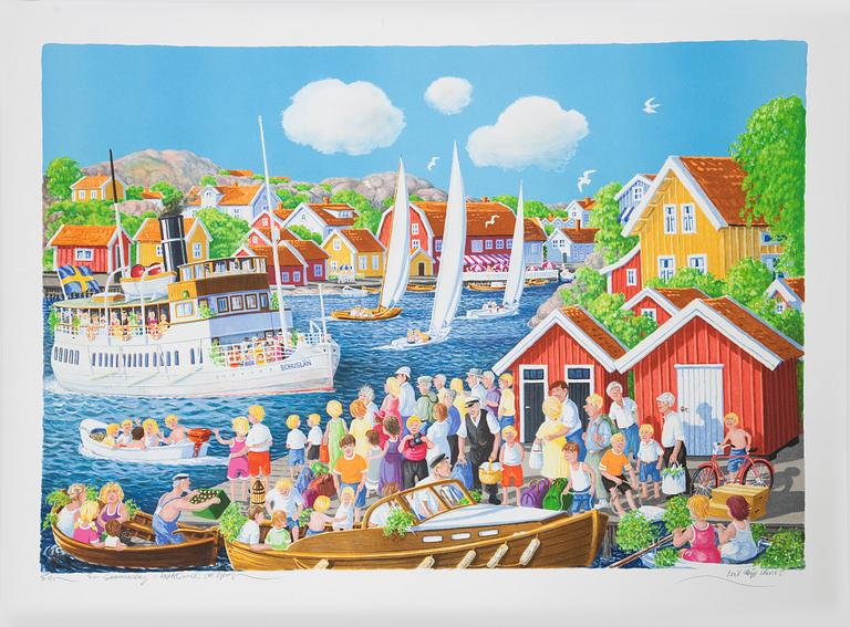 Bert Håge Häverö, "En sommardag i Kyrkesund".