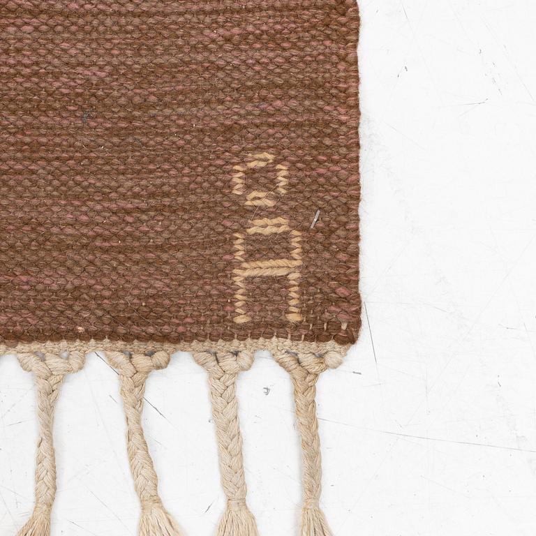 Anna-Johanna Ångström, a flat weave carpet, signed Å, c. 285 x 200 cm.