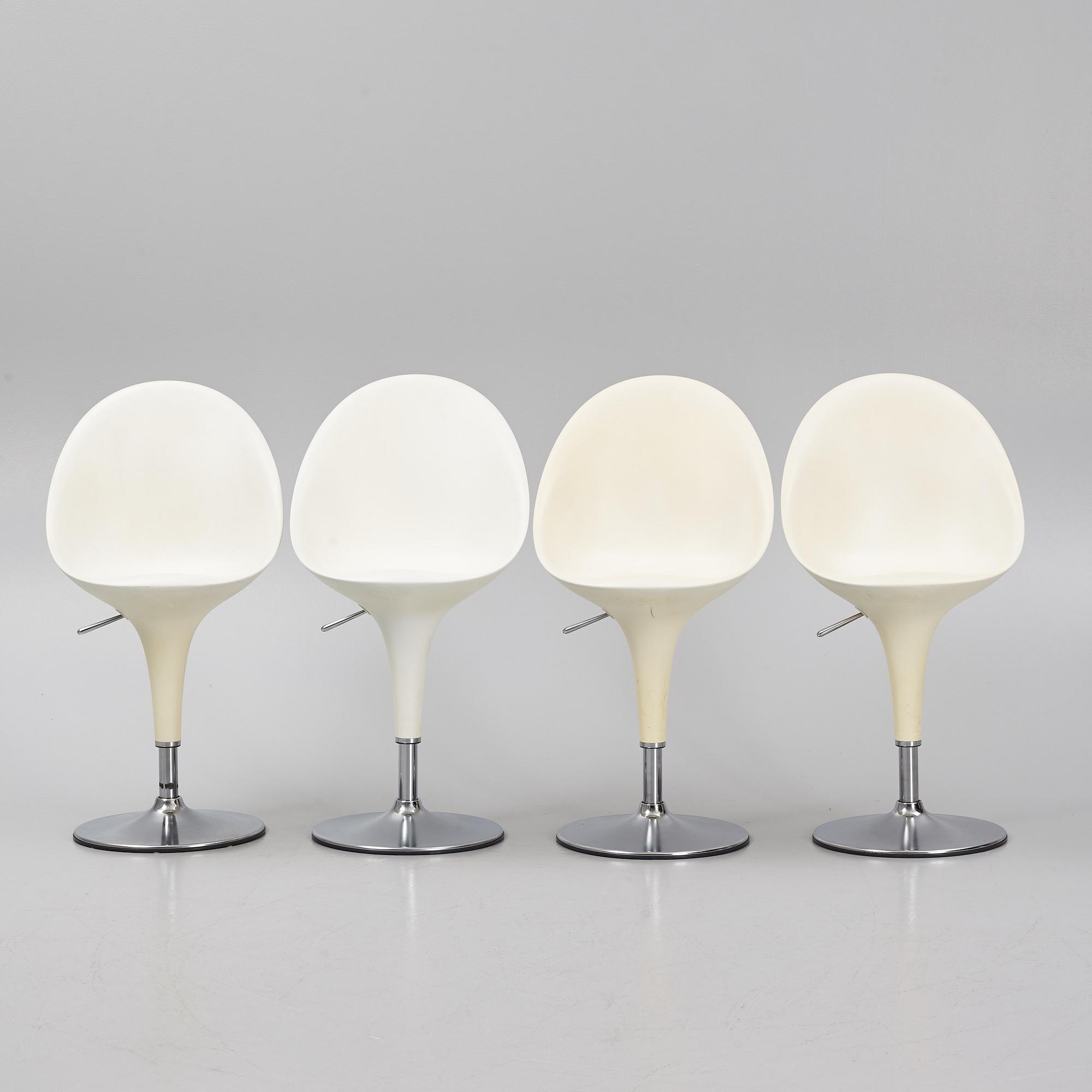 Stefano Giovannoni, four 'Bombo' chairs, Magis, Italy.