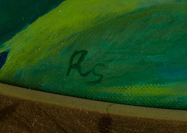 RISTO SUOMI, oil on canvas, signed.