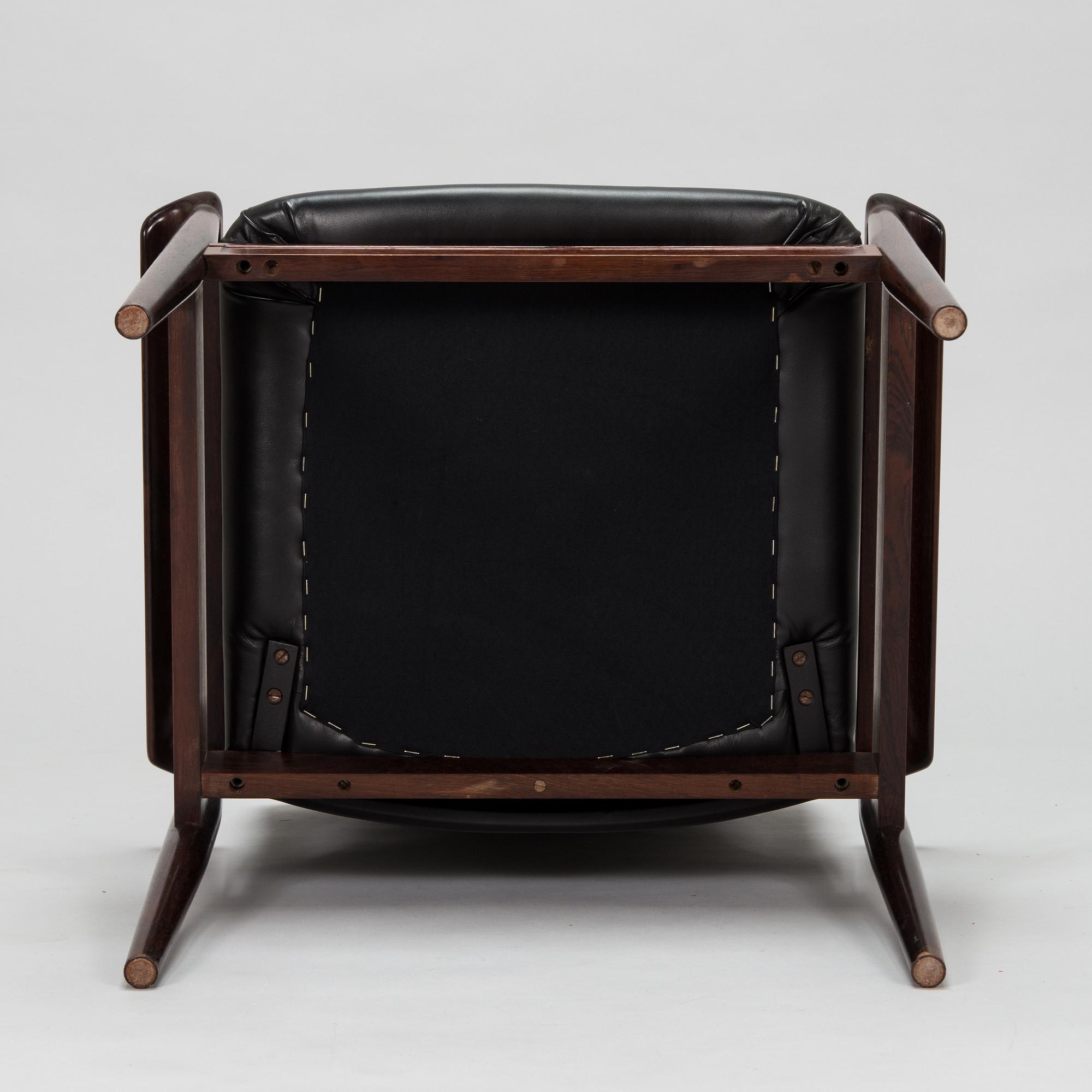 A 'Diplomat' armchair by Finn Juhl, France & Sons, Denmark. Designed 1961.