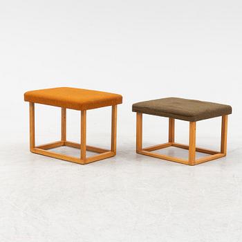 Taburetter, 2 st, Engens Fabriker, 1960-tal.