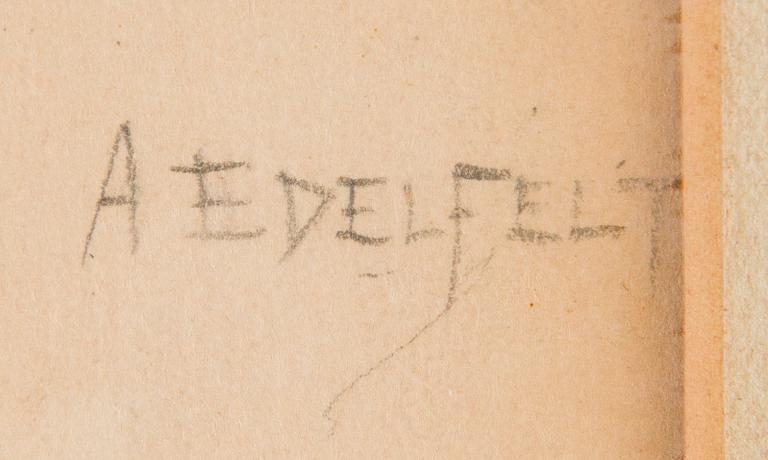 Albert Edelfelt, Dam i Korsett.