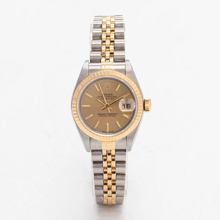 Rolex, Oyster Perpetual, Datejust, wristwatch, 26 mm.