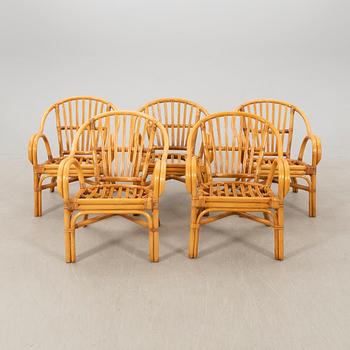 Garden armchairs 5 pcs 1980s.