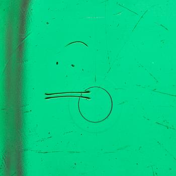 Josef Frank, a pewter mounted green-tinted glass box, Firma Svenskt Tenn.