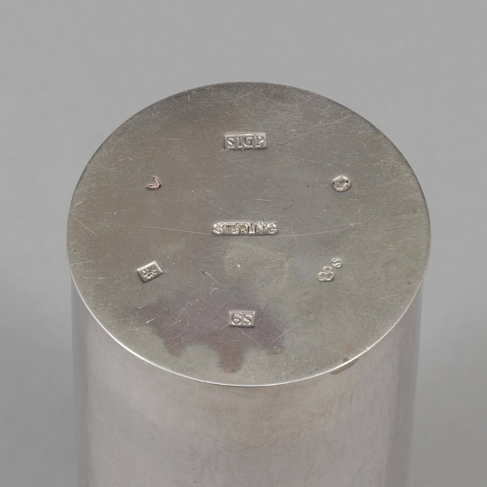 SIGURD PERSSON, a silver vase, Stockholm 1968.