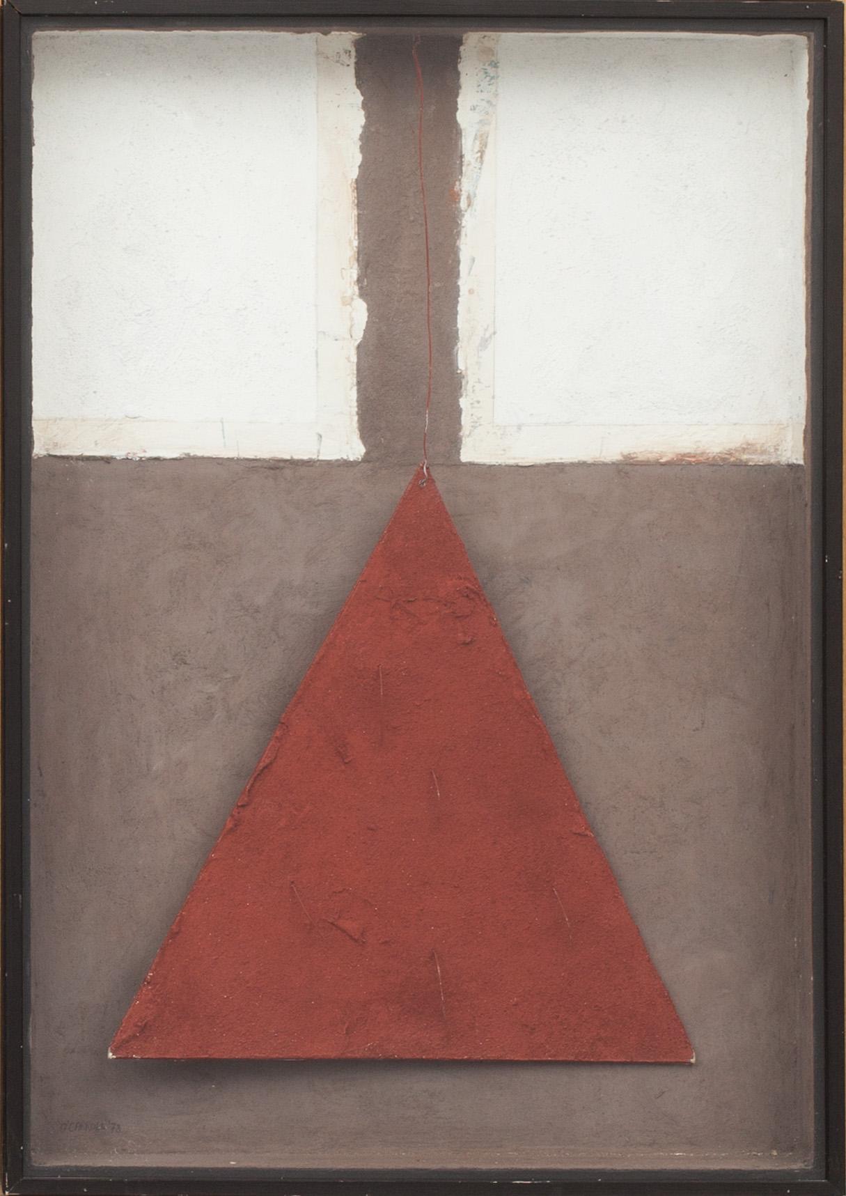 ANTHONY O'CARROLL, blandteknik, signerad och daterad -78.