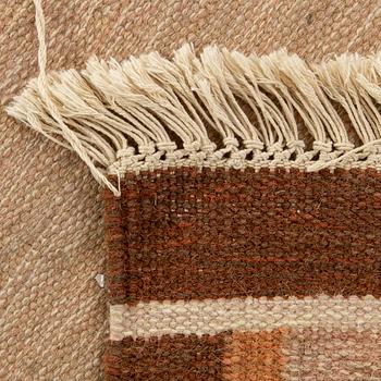 MARGARETA LUNDAHL, matta rölakan signerad ca 231 x 172 cm.