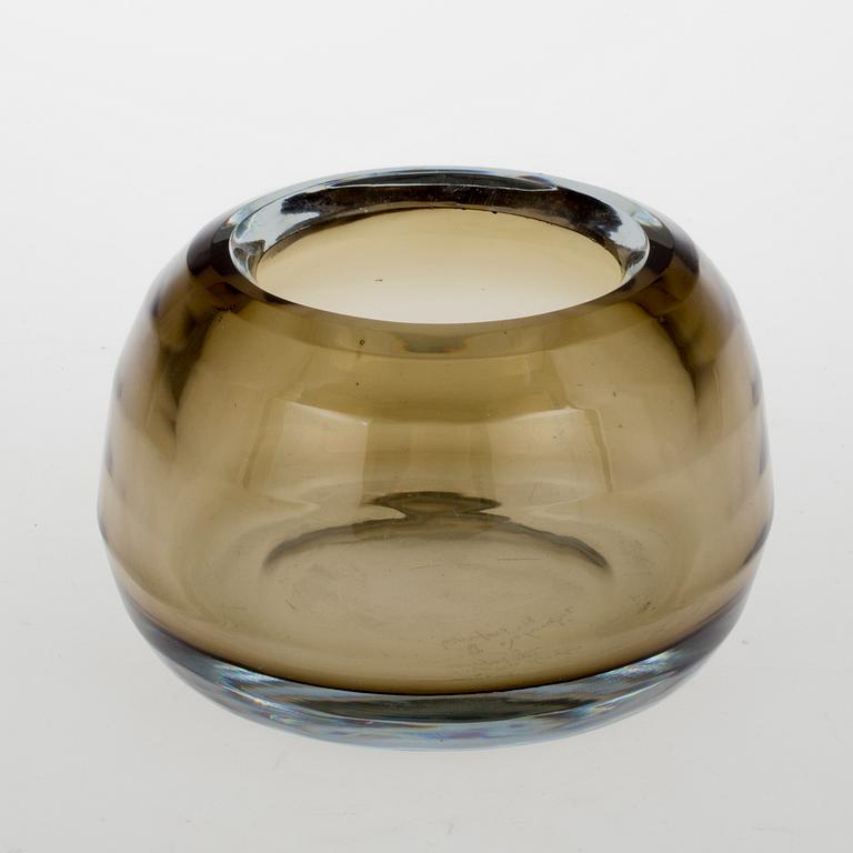 SKÅL, glas. Ingeborg Lundin, Orrefors 1948. Sannolikt unik.