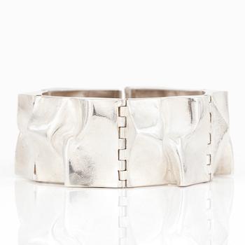 ARMBAND, sterling silver, Sirokuru, Åbo, vikt ca 71 g.