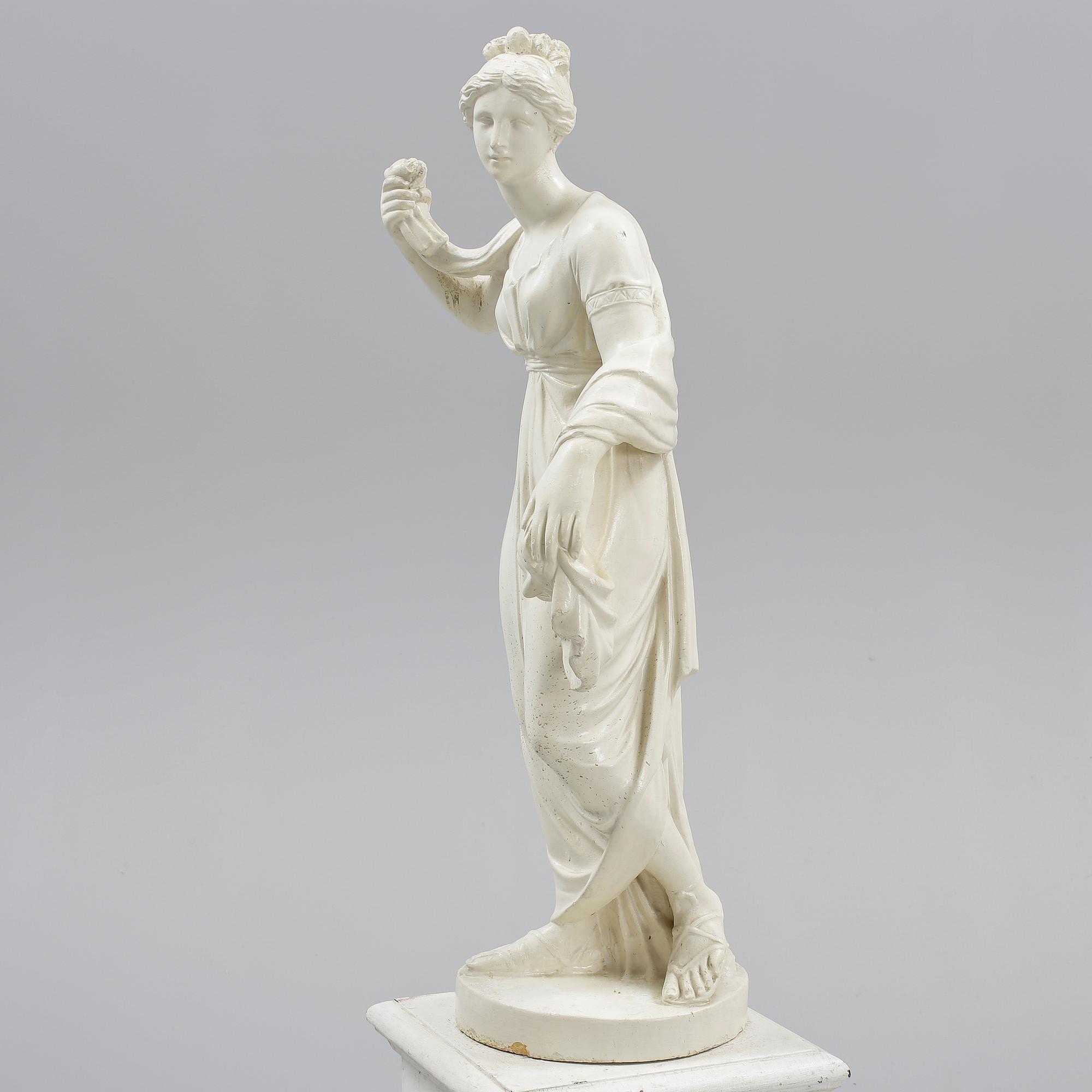 SKULPTUR, gips, 1900-tal, osignerad.