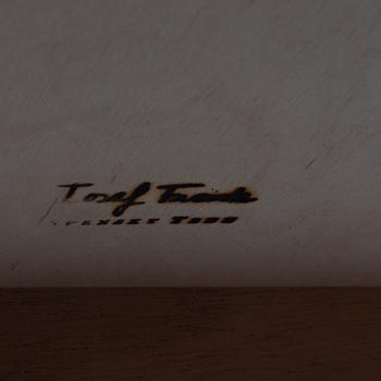 Josef Frank, desk, "Schatullskrivbordet", model 1022, AB Eriksson & söner for the Svenskt Tenn company, after 1985.