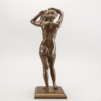 Nils Möllerberg, skulptur brons, signerad No 8.