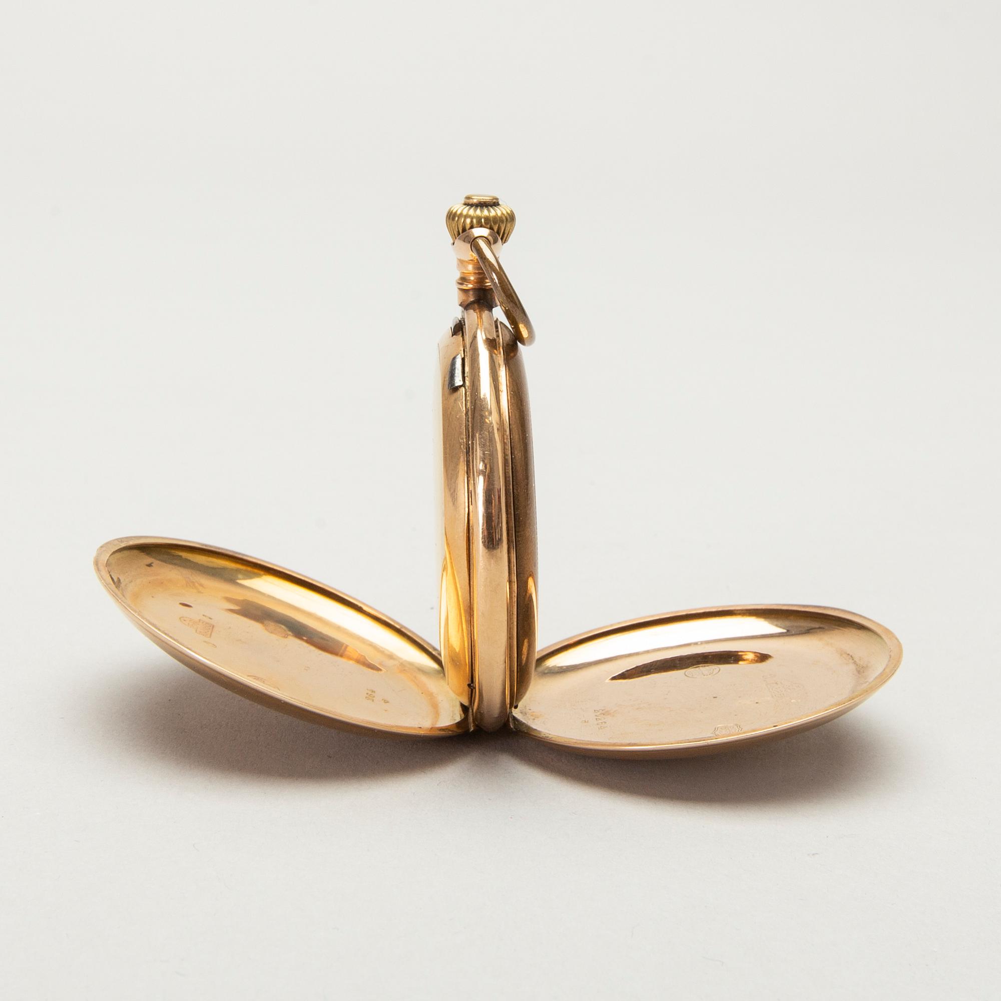 POCKET WATCH, hunter, 51 mm.