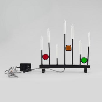A "Fantasy" advent candelabra by Gnosjö Konstsmide during the second part of the 21th century.