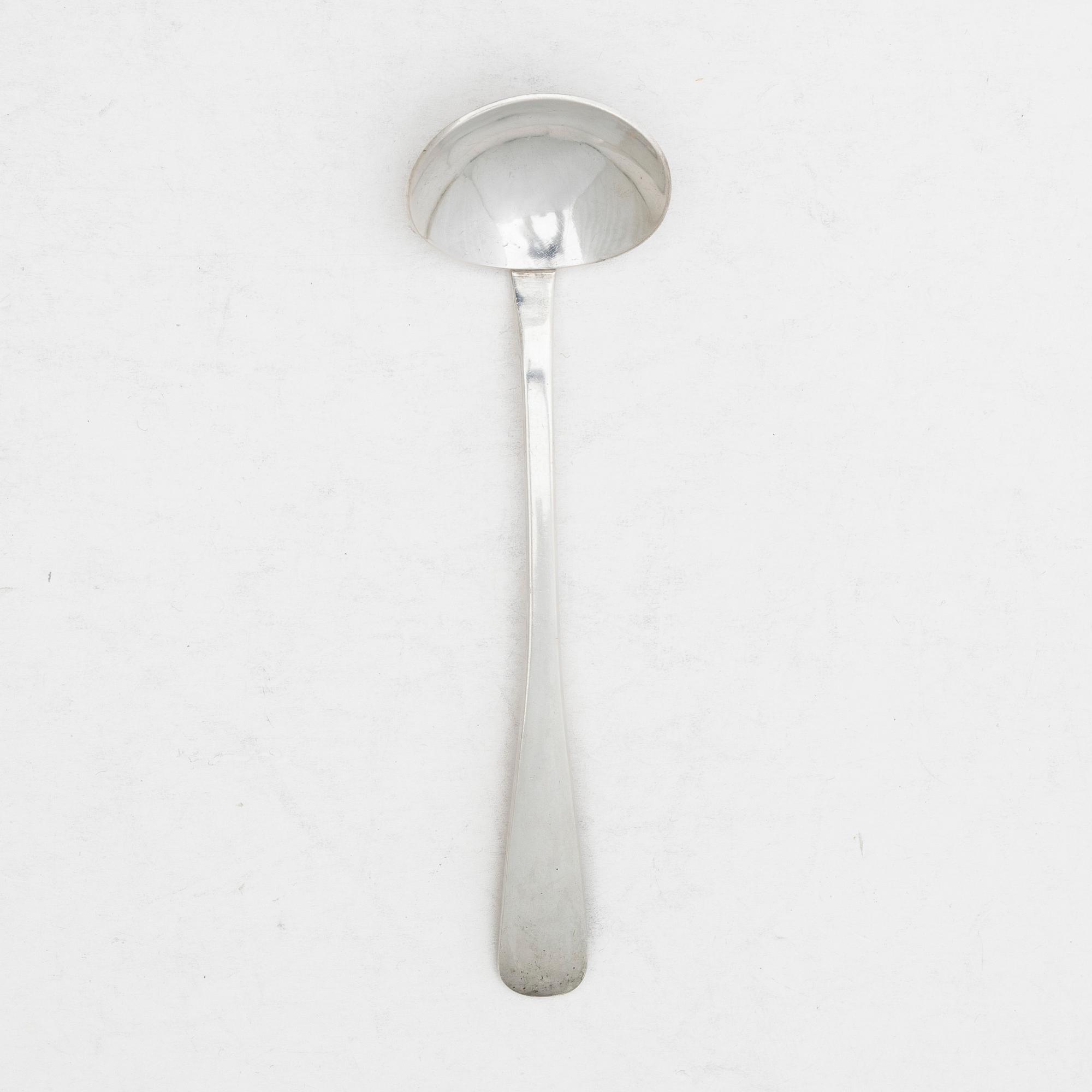 Sven-Erik Högberg, såsslev, sterlingsilver, Göteborg, 1987.