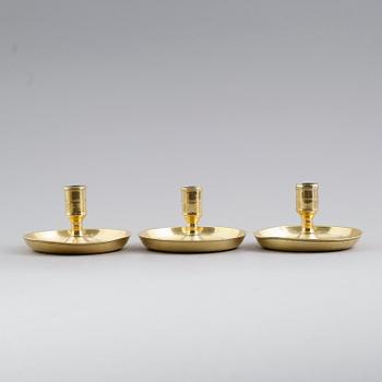 LJUSSTAKAR, 3 st snarlika, 1700/1800-tal.