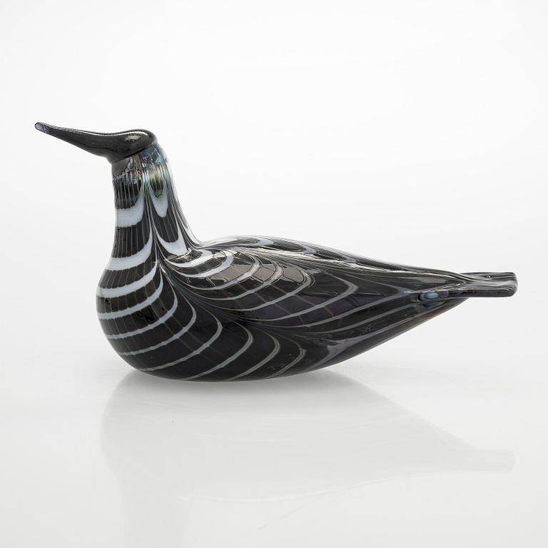 Oiva Toikka, glasfågel, signerad Oiva Toikka Nuutajärvi Notsjö, numrerad 926/5000.