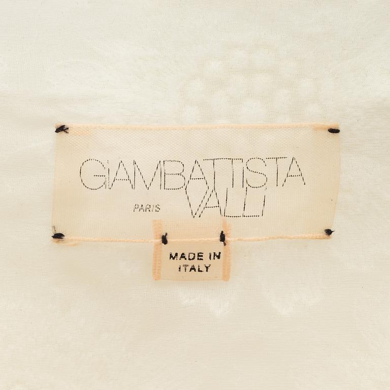 Giambattista Valli, a silk top, size 38/XXS.