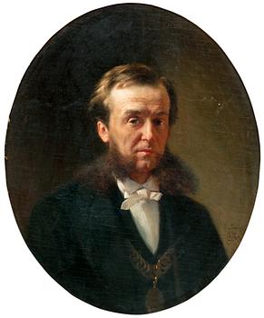 349. Konstantin Egorovich Makovski, MANSPORTRÄTT.