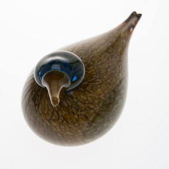 LASILINTU, "Keräkurmitsa". Signeerattu O. Toikka, Nuutajärvi. 1990-luvun loppu.