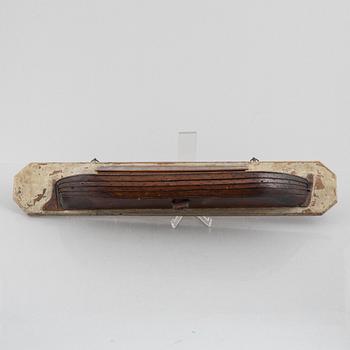 A boat model, first half of the 20th century.