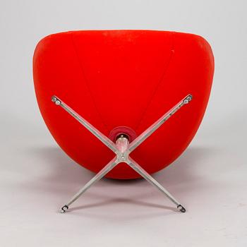 Arne Jacobsen, fåtölj "Ägget", Fritz Hansen, Danmark troligen 1970-tal.