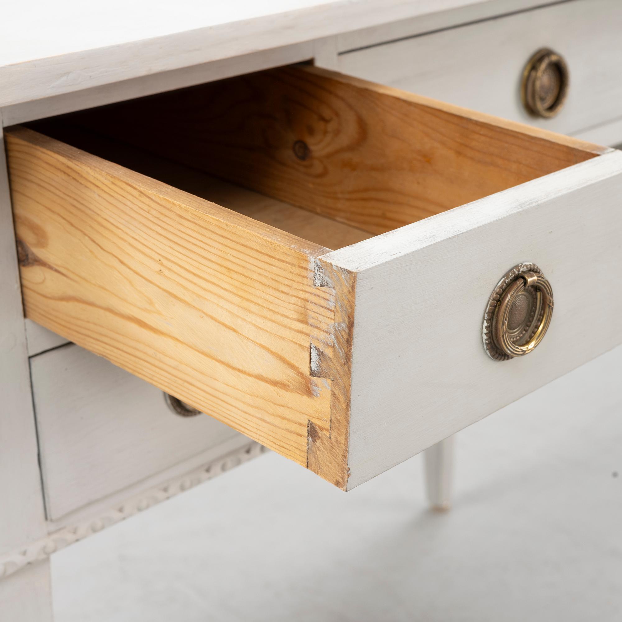 Skrivbord, gustaviansk stil,  sent 1800-tal.