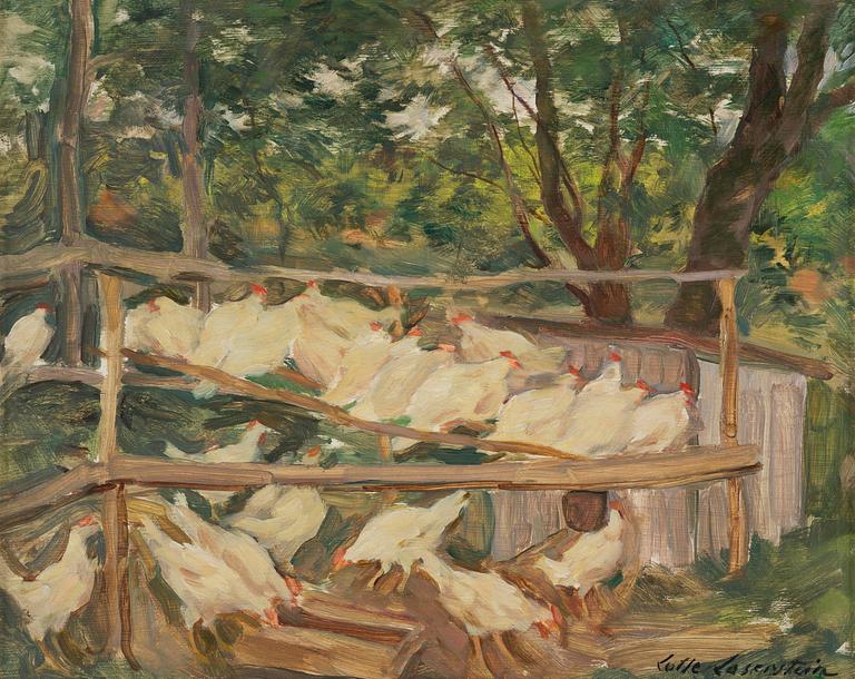 Lotte Laserstein, The Henhouse.