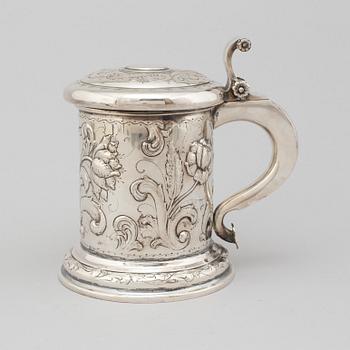 TAGE GÖTHLIN, a silver tankard from Gothenburg, 1949.