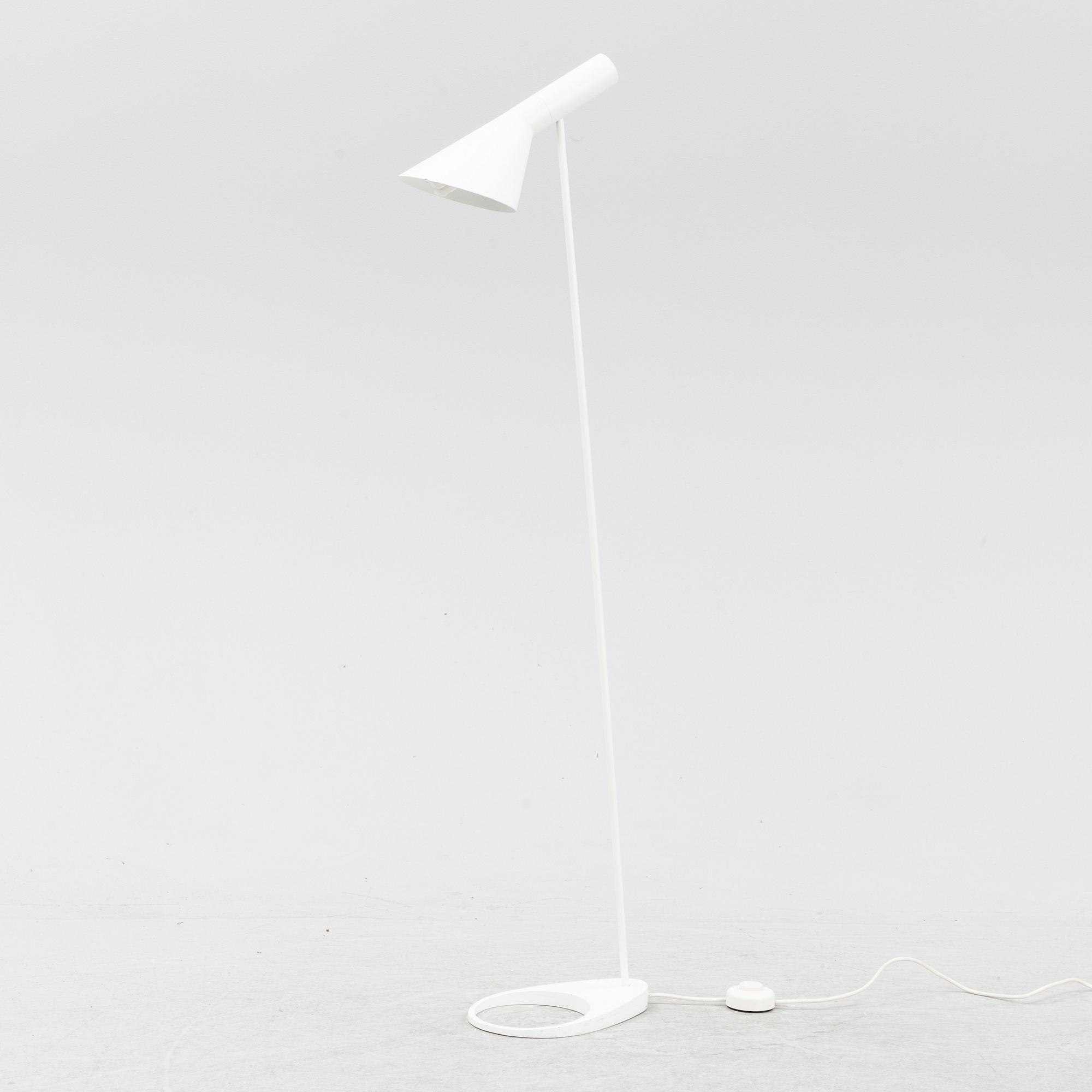 Arne Jacobsen, an 'AJ' floor lamp, Louis Poulsen, Denmark.