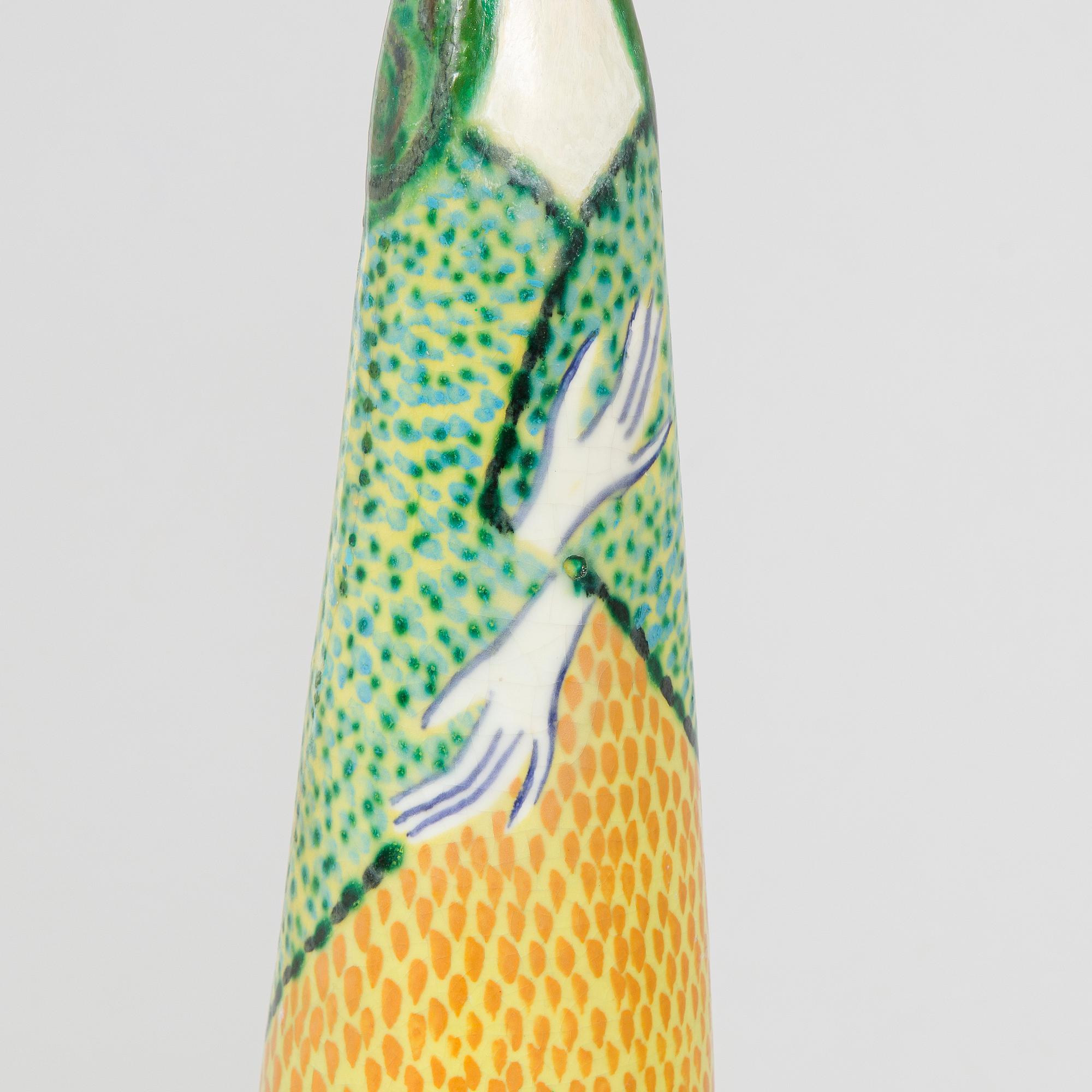 Birger Kaipiainen, sculpture, stoneware, signed Kaipiainen.