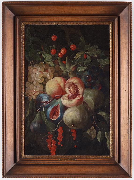 Joris van Son Attributed to, Still life with fruits, a pair.