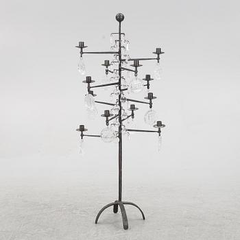 Erik Höglund, golvkandelaber, Boda Smide, 1960-70-tal.