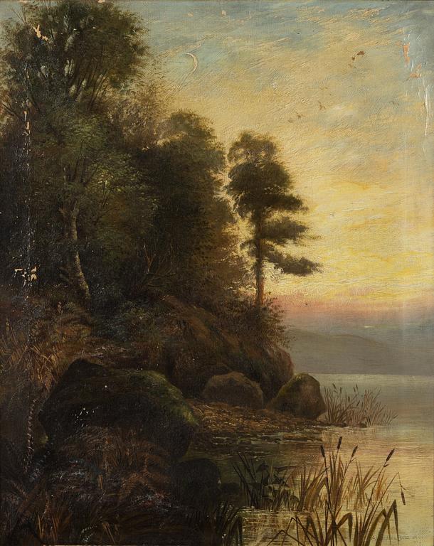 Alfred De Breanski, attributen to,  oil on canvas, signed.
