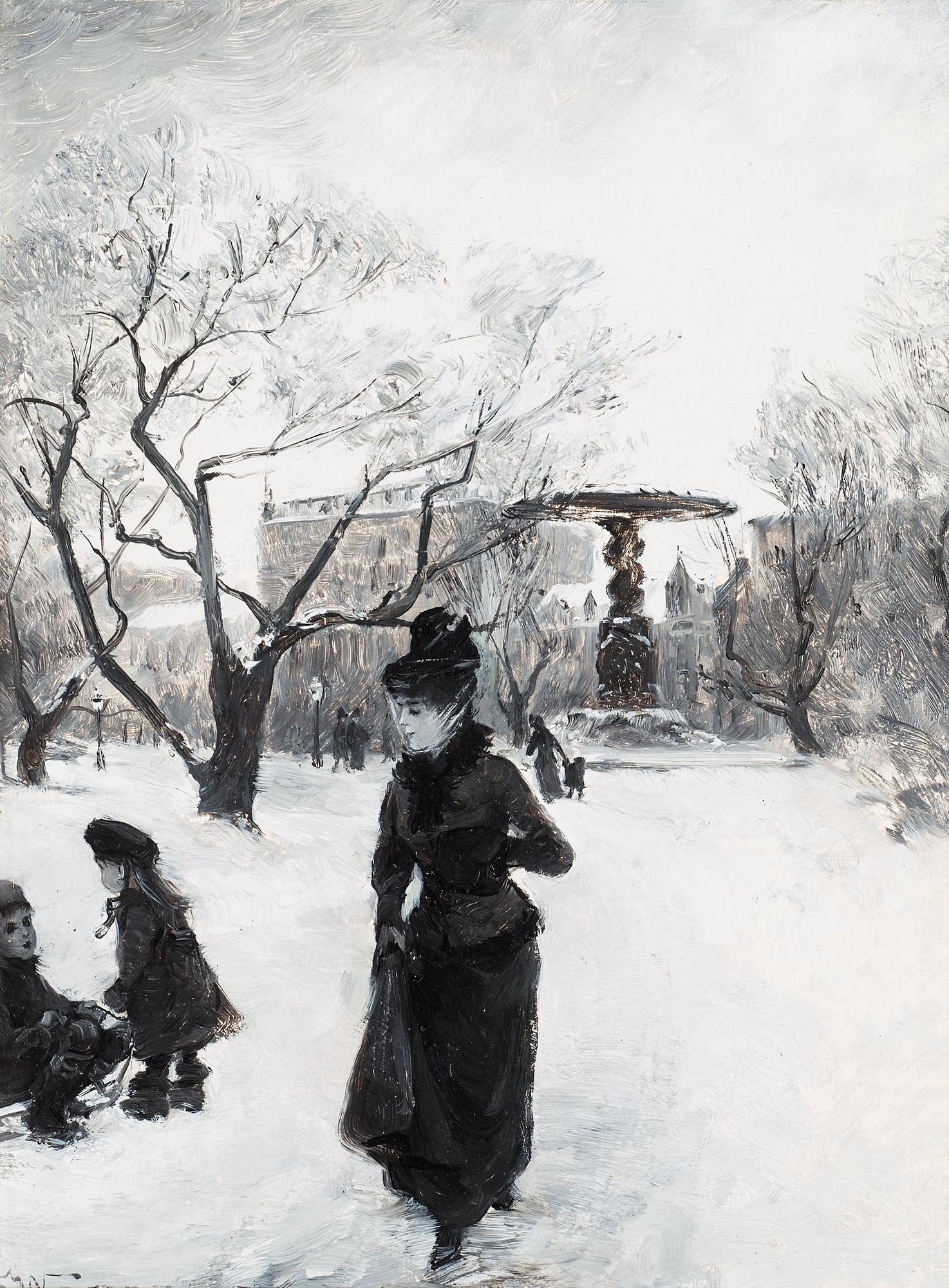 Elisabeth Warling, Scenes from Kungsträdgården (3).