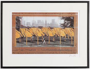 Christo & Jeanne-Claude, "The Gates (Project for Central Park, New York City)".