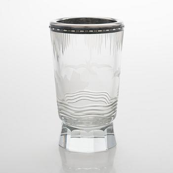 Yrjö Rosola, A 1940's '7003' vase for Karhula-Iittala Glassworks.